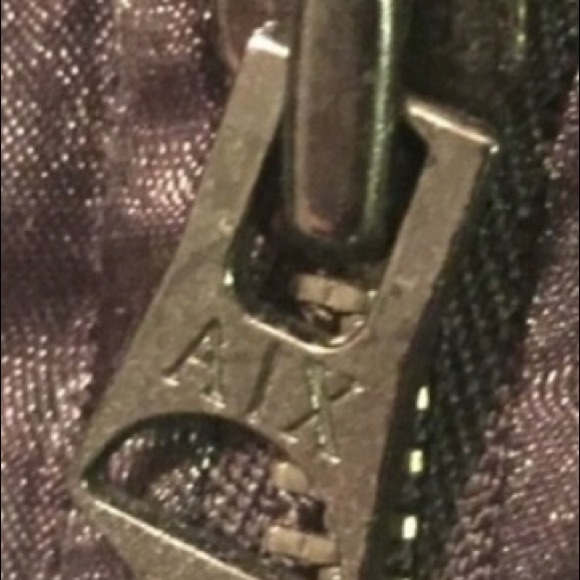 Armani Satin Bomber Jacket Size small like new! - Picture 3 of 3